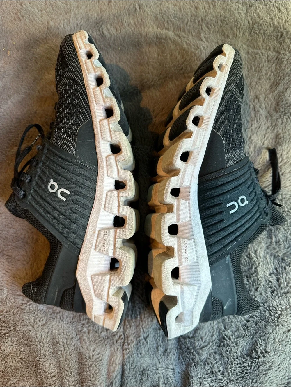 On Running Cloudswift Black/Rock 41.99581 Women's Size 8 Medium
